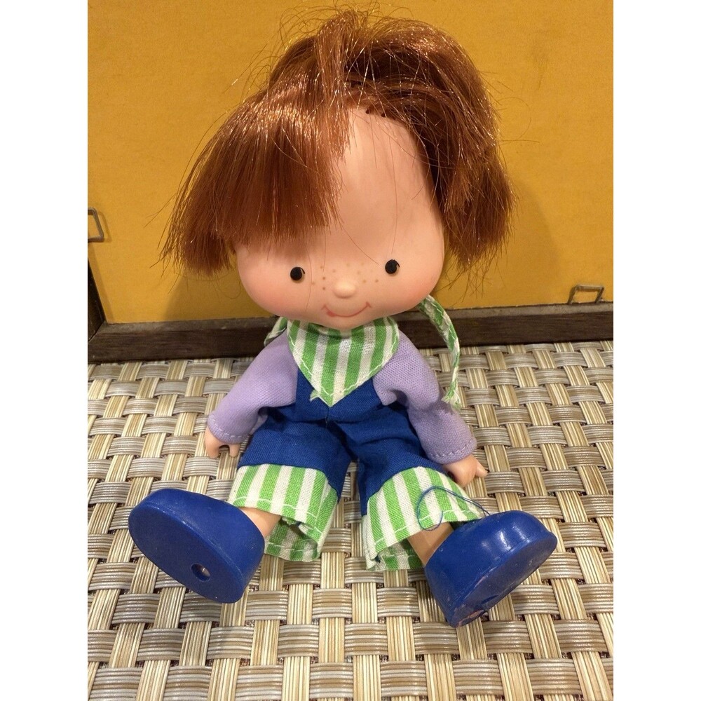 Vintage Kenner Strawberry Shortcake Huckleberry Pie Doll 1979 1980 Outfit Shoes